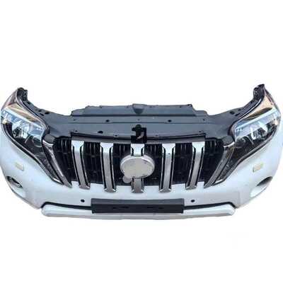 quality Used Auto Parts Exterior Plastic Modified Bumper Body Kit 10-17 Upgrade Facelift Bolt-On 100% Fitment for Prado factory