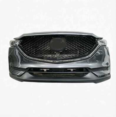 quality For Mazda CX5 2017-2021 Auto Body Parts Front Bumper Kit with Grill Easy Installation Durable Plastic Includes Fog Light factory
