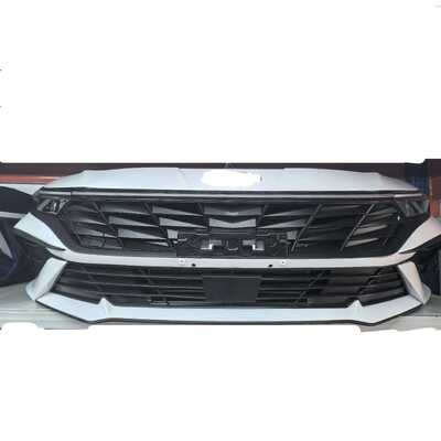 quality Genuine Used Front Bumper Assembly Fascia Bolt-On Primed Black Paint for 2019-2024 for Elantra (CN7) OEM Parts 1-Year factory