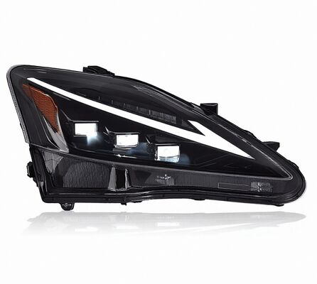 quality LED Headlight Assembly 6000K 24V for Lexus IS250 IS350 ISF 2006-2013 OEM 81170-53341 81140-53341 Replacement Black Housing DRL factory
